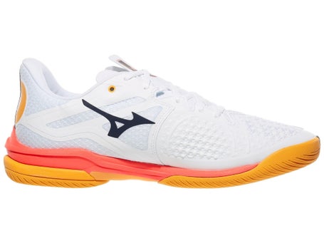 Mizuno Wave Exceed Tour 6 AC\Wht/Coral/Citrus Men Shoe