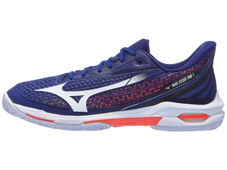 Mizuno Wave Exceed Tour 7 Clay\Blue/White/Lava Men Shoe