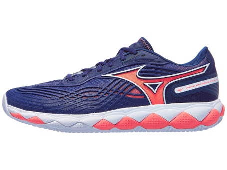 Mizuno Wave Enforce Tour 2 Clay\Bl/Wh/Lava Men Shoes