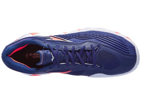 Mizuno Wave Enforce Tour 2 Clay\Bl/Wh/Lava Men Shoes