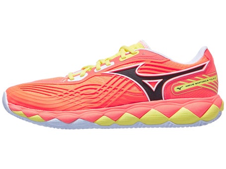 Mizuno Wave Enforce Tour 2 Clay\Lava/Wh/Yw Men Shoes