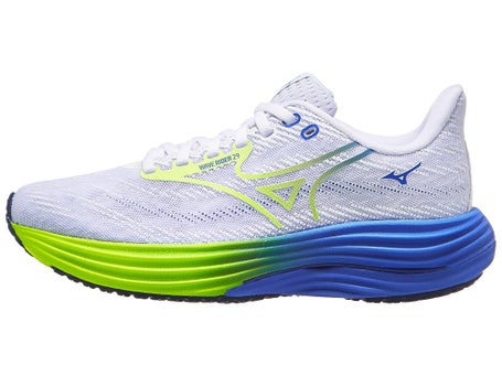 Mizuno Wave Rider 29\Womens Shoes\White/Yellow/Blue