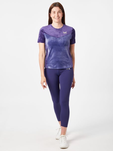 Mouratoglou Apparel Womens Paris Velvet Match Top