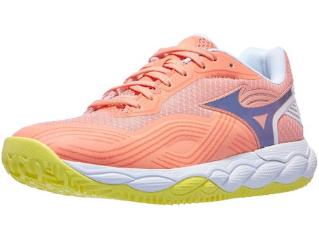 Mizuno Wave Enforce Court 2 Clay\Flower/Wind Wom Shoe