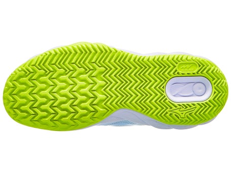 Mizuno Wave Enforce Court SANDPLATZ Damenschuh Ice Yellow