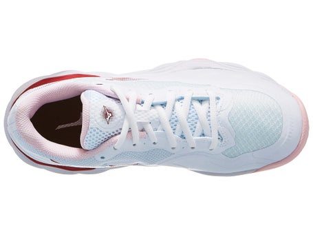 Mizuno Wave Enforce Court Clay\White/Pink Women Shoe