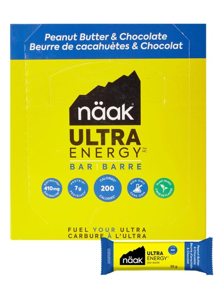 Naak Ultra Energy Bar (12 x 50g)