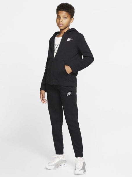 Chandal Niño Nike Fleece Gris Negro