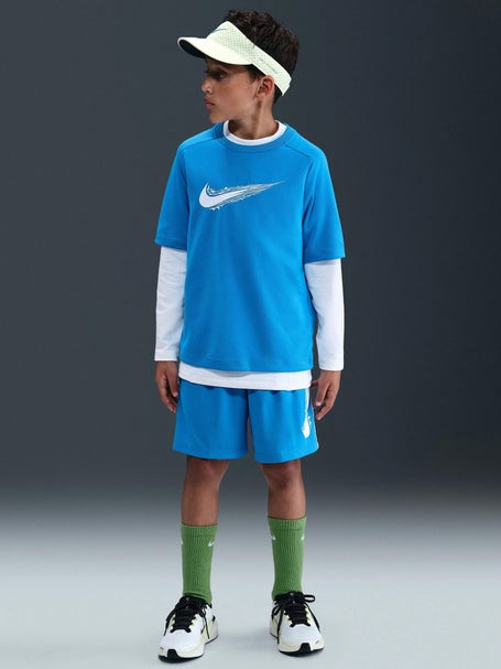 Nike Boys Fall Multi Swoosh Top