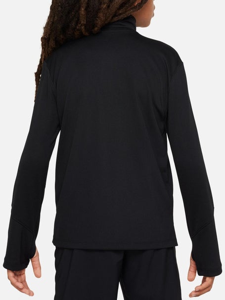 Nike Boys Basic Zip Longsleeve Top