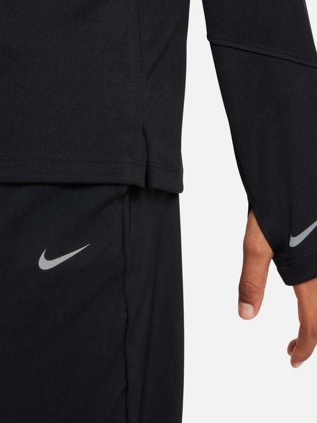 Nike Boys Basic Zip Longsleeve Top