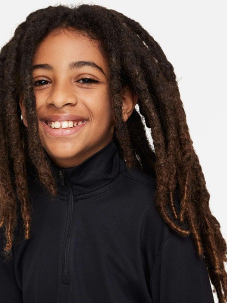 Nike Boys Basic Zip Longsleeve Top
