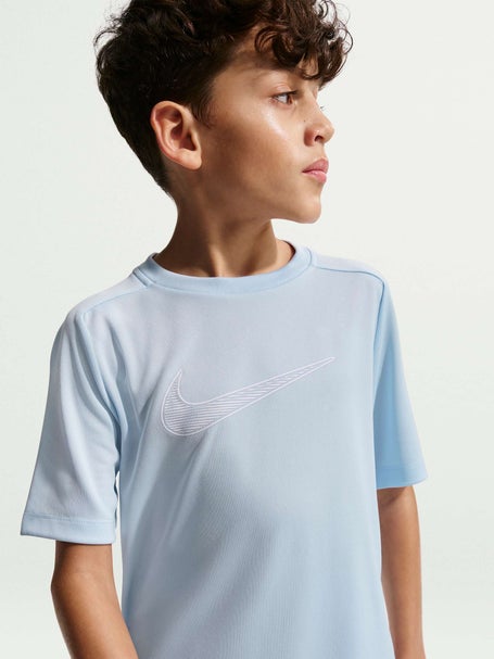 Nike Boys Summer Multi Swoosh Top