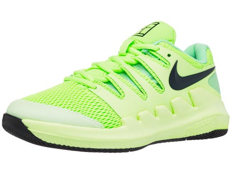 NikeCourt Vapor X Kinder Tennisschuh Geister Gr�n