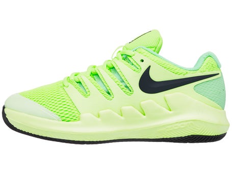 NikeCourt Vapor X Ghost Green Junior Shoes