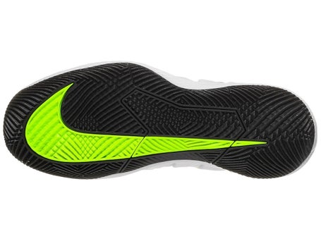 NikeCourt Vapor X White/Black Junior Shoes