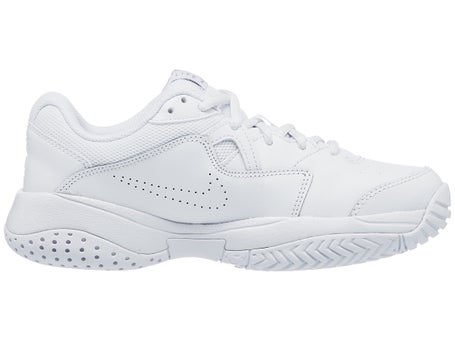 Nike Court Lite 2 White/Metallic Junior Shoes