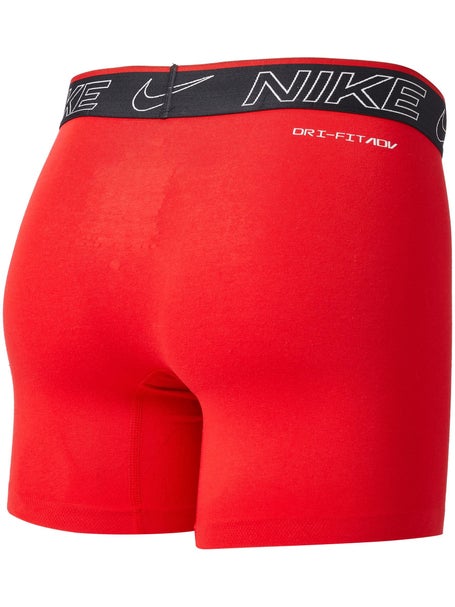 Nike Mens Elite Cotton Stretch 2-Pack Boxer Brief - Bk