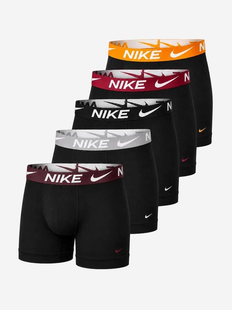 Lot de 5 Boxers Homme Nike Essential Micro Black