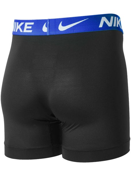 Nike Mens Essential Micro 3-Pack Boxer Brief - Black