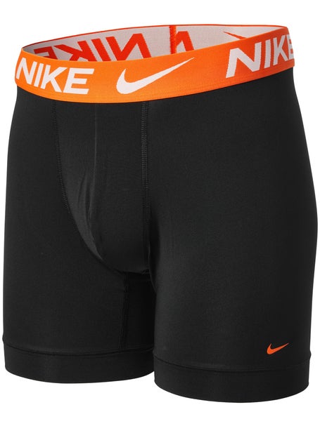 Nike Mens Essential Micro 3-Pack Boxer Brief - Bk/Red