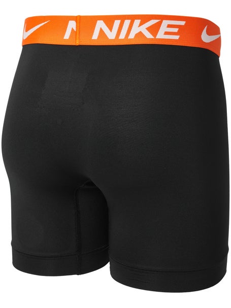 Nike Mens Essential Micro 3-Pack Boxer Brief - Bk/Red