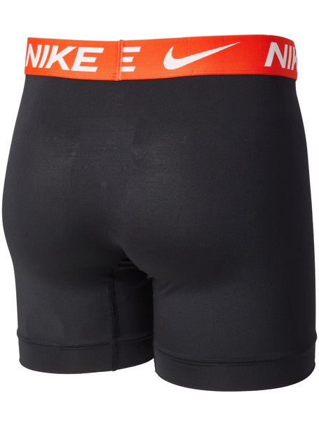 Nike Mens Essential Micro 3-Pack Boxer Brief - Bk/Bl/R