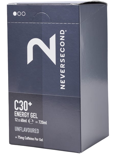 Neversecond C30+ Energy Gel Unflavored (12x60ml)