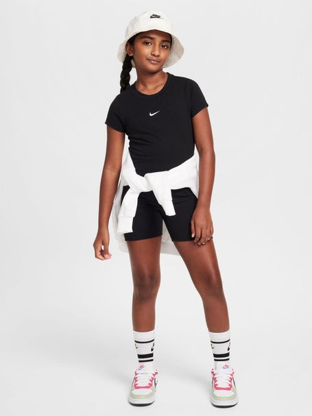 T shirt Fille Nike Basic Slim Crop Top