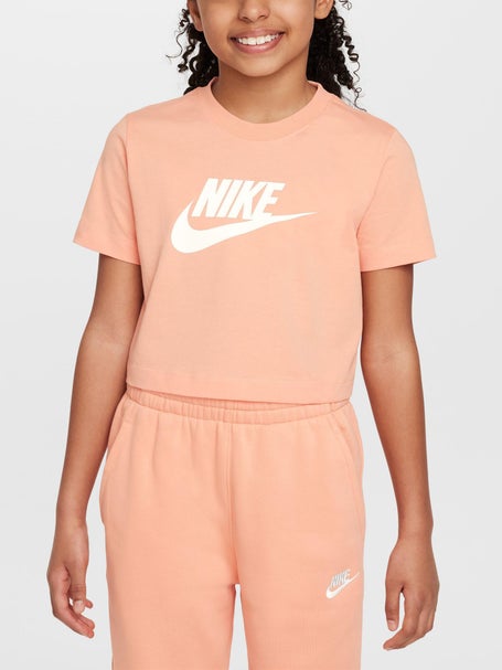 Nike Girls Summer Futura Crop Top