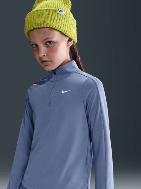 Nike Girls Winter Half-Zip Longsleeve Top
