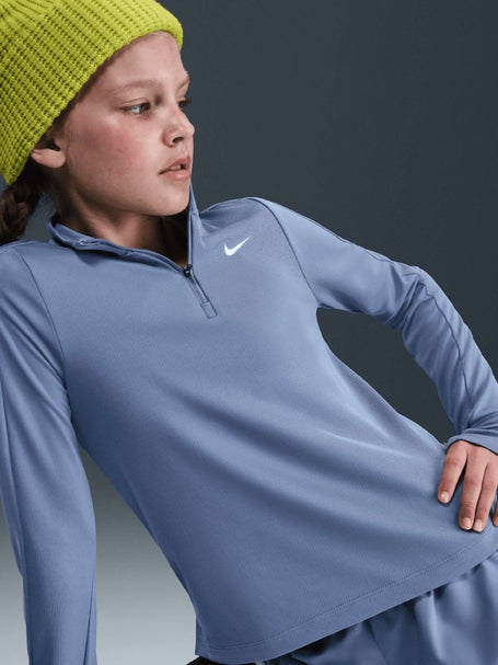 Nike Girls Winter Half-Zip Longsleeve Top