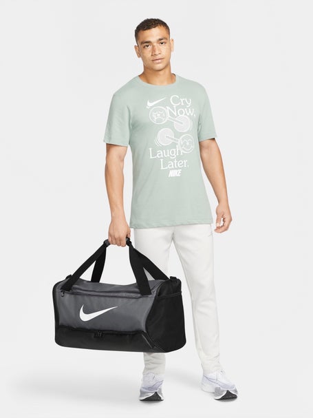 transmisión Sabio Niños Nike Brasilia 9.5 Duffle Bag Grey | Tennis Warehouse Europe