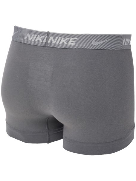 3 Boxer Nike Cotton Stretch Nero Grigio Uomo
