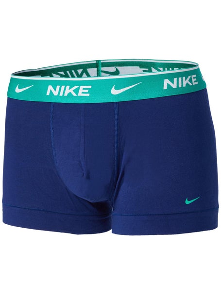 Nike Mens Cotton Stretch 3-Pack Trunk - Navy