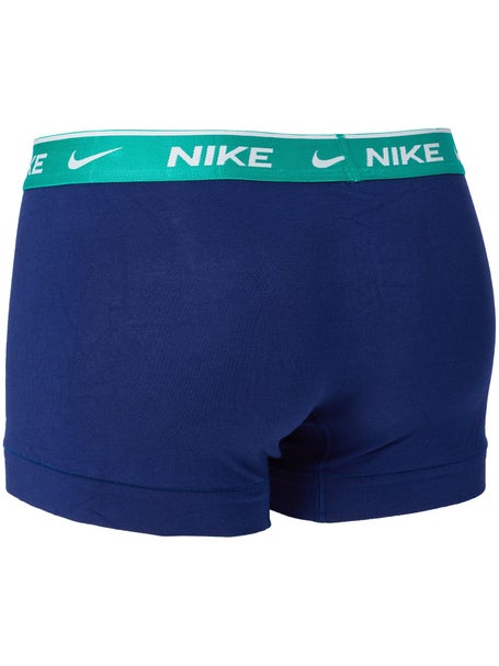 Nike Mens Cotton Stretch 3-Pack Trunk - Navy