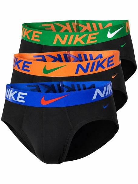 Lot de 3 Slips Homme Nike Essential Micro Bk Or Gn