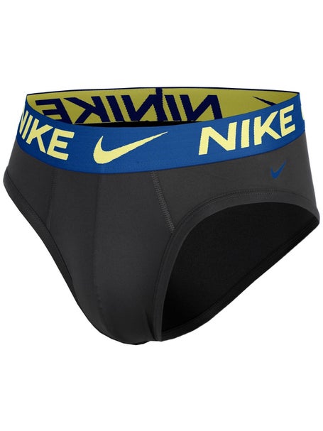 Nike Mens Essential Micro 3-Pack Brief - Grey