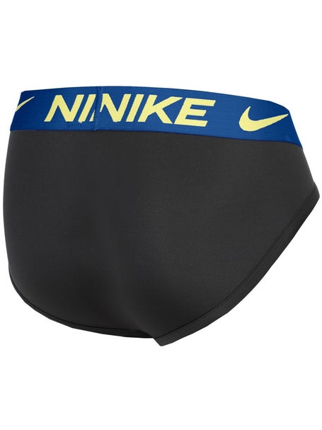 Nike Mens Essential Micro 3-Pack Brief - Grey