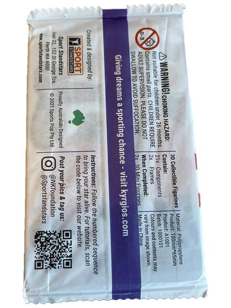 Nick Kyrgios Foundation 3D Mini Figurine