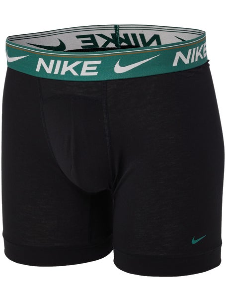 Nike Mens Ultra Comfort 3-Pack Boxer Brief - Bk/Gn/Bl
