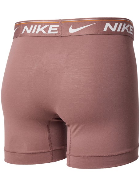 Nike Mens Ultra Comfort 3-Pack Boxer Brief - Grey/Pink