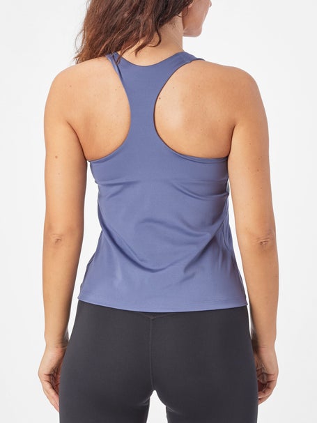 Nike Women's Swoosh Medium-Support Padded Sports Bra Tank, XS, Diffused Blue