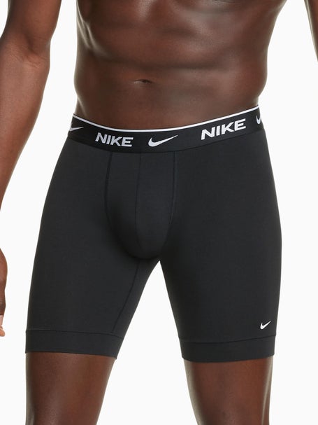 Nike Mens Long Boxer Brief 3-Pack - Black