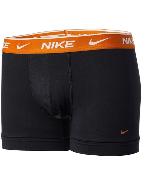 Nike Mens Cotton Stretch 3-Pack Trunk - Black/Blue