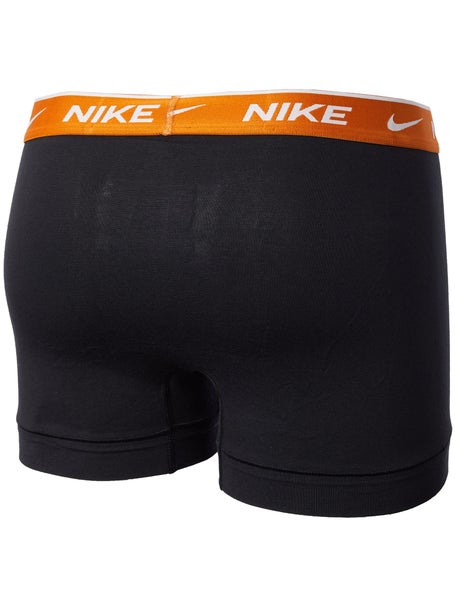 Nike Mens Cotton Stretch 3-Pack Trunk - Black/Blue