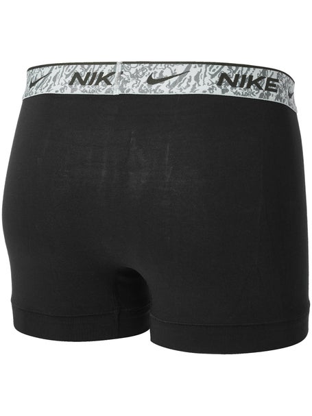 Nike Mens Cotton Stretch 3-Pack Trunk - Black/Grey