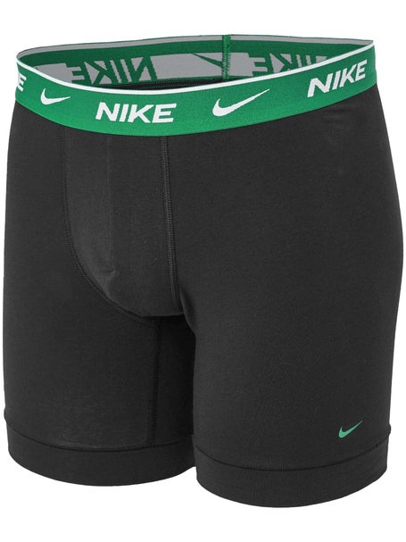 Nike Mens Cotton Stretch 3-Pack Boxer Brief - Black