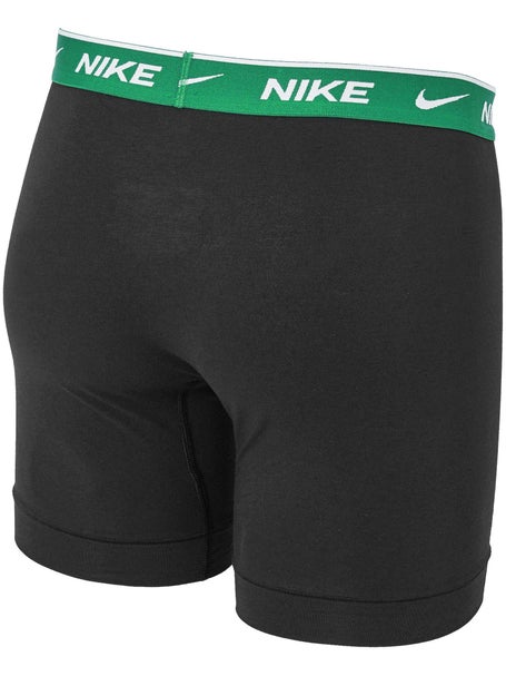 Nike Mens Cotton Stretch 3-Pack Boxer Brief - Black