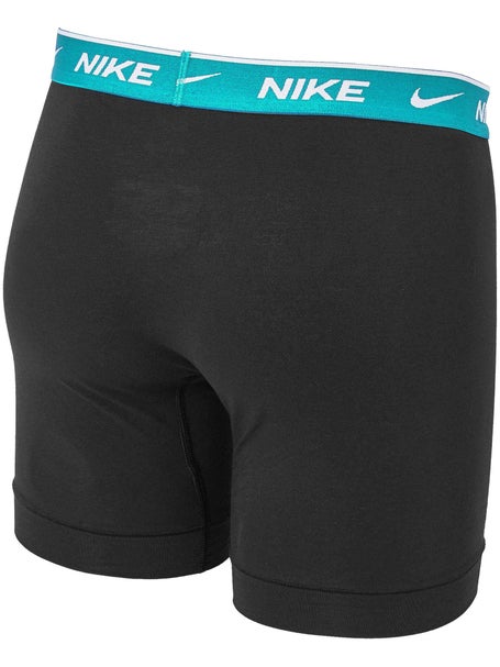 Nike Mens Cotton Stretch 3-Pack Boxer Brief - Black